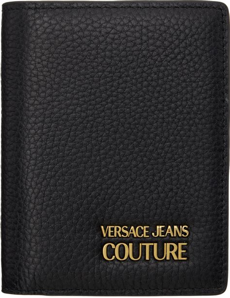 versace jeans leather wallet|Versace bifold wallet.